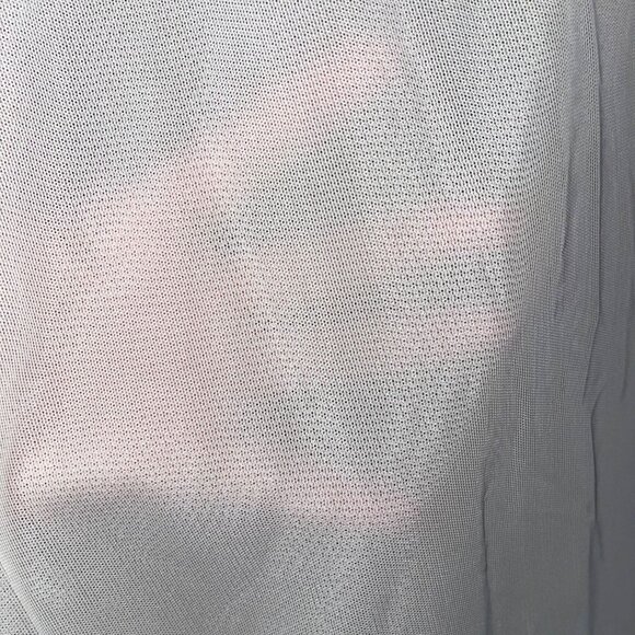 Tadashi Vintage Women Scarf One Size White Mesh Knit Casual - Picture 5 of 7